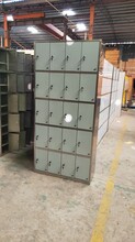 惠州市不锈钢玻璃柜储物档案文件柜定做十五门衣柜多格储物柜工厂