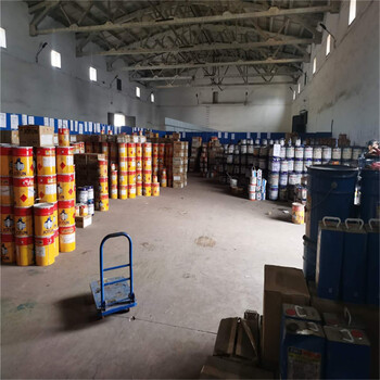 南京回收玻璃鱗片灰漆,丙烯酸聚氨酯固化劑回收