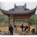 景觀現(xiàn)代六角木亭子綠安廠家定制古建六角涼亭搭建