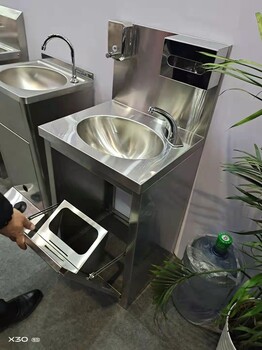 定做商用不銹鋼304/201通體長單水槽槽洗手水池水池連柜
