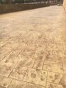 徐州混凝土彩色壓模地坪，盲道路面施工模具定制，樣品免費(fèi)提供