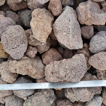 咸宁火山岩滤料生物除臭滤料4-6公分火山石滤料
