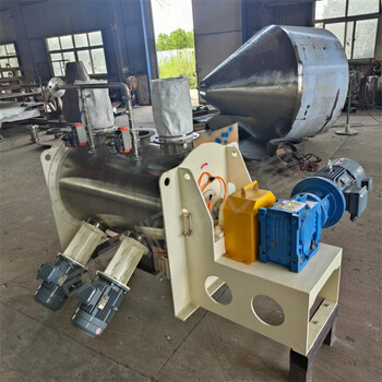 化工梨刀混合機(jī)臥式竹炭粉攪拌機(jī)不銹鋼二維混料機(jī)LDH-500