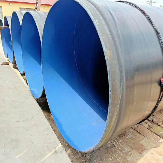 Q235B内外涂塑防腐螺旋钢管给水涂塑钢管生产厂家