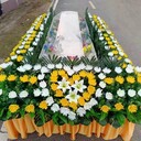 白事圍棺花讓殯儀更莊嚴