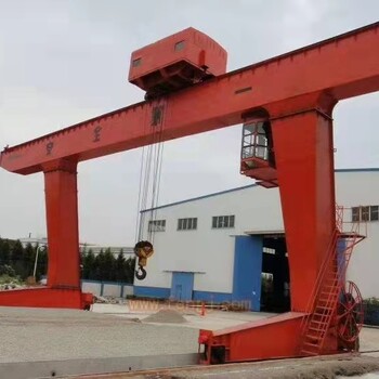出售上包下花起重機(jī)3噸移動龍門吊門式全包廂地航偏掛L吊