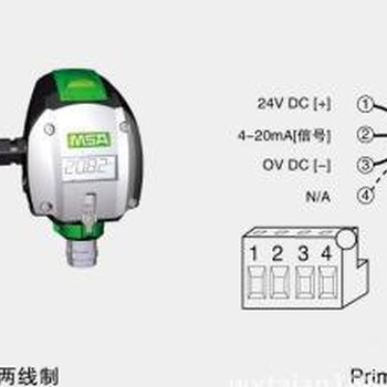 美國梅思安PrimaXP固定式檢測(cè)氧氣、可燃?xì)饧坝泻怏w