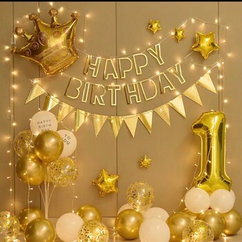 極簡生日布置圖——?瀏陽小型生日布置簡約生日布置
