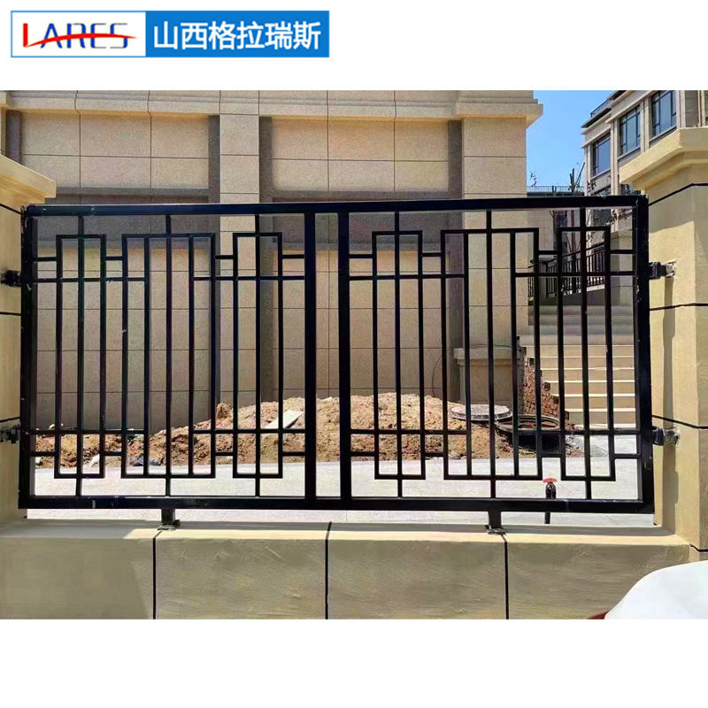 太原忻州圍墻護欄學校小區氟碳烤漆鋅鋼圍欄柵欄