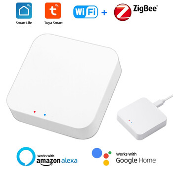涂鴉ZigBee網關藍牙Mesh智能家居WIFI藍牙多功能中控跨境電商