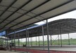 秦皇岛搭建彩钢弧形棚承包卢龙县钢结构钢筋棚安装