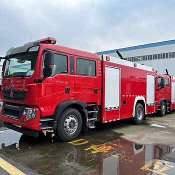 銅陵3方水罐消防車