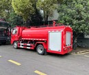 中山6吨8吨水罐消防车图片