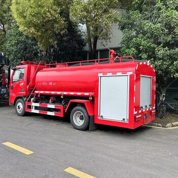 张掖5吨水罐消防车