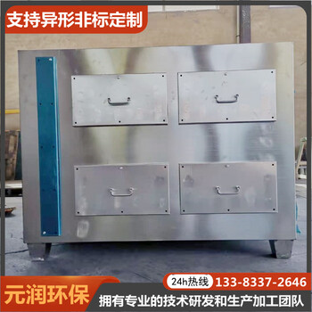 二級活性炭吸附箱工業(yè)廢氣凈化處理裝置噴烤漆房過濾除臭