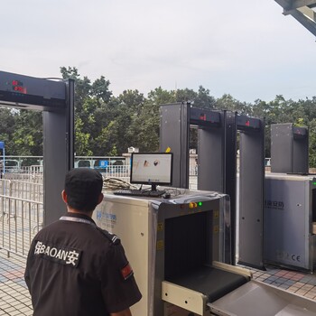 湖南邵陽通過試安檢門出租通道式安檢機租用安檢設備租賃