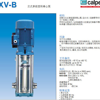 意大利科沛达CALPEDA水泵中国总代理