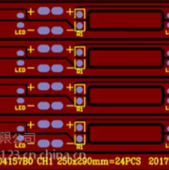 供应0805柔性线路板1灯1阻快速发货