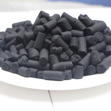 工业废气处理净化柱状活性炭颗粒粒径200目325目活性炭加工厂家