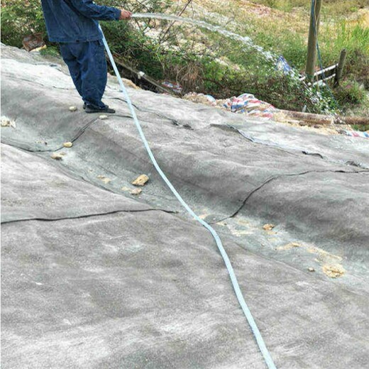 护坡固化混凝土水泥毯施工简便人工湖用8kg混凝土水泥毯