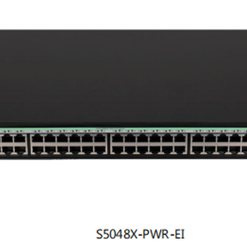 华三S5048X-PWR-EI（H3C）48千兆电+4万兆光企业级POE网管交换机