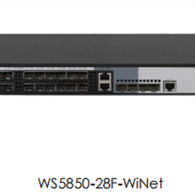 华三企业级24口全光纤口网管型交换机WS5850-28F-WiNet