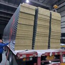 彩鋼巖棉夾芯板無(wú)塵車(chē)間保溫隔熱凈化板手工夾芯板