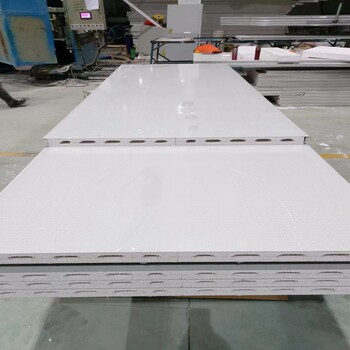 食品车间隔断净化板硫氧镁净化彩钢板中空玻镁洁净板