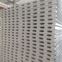 50mm硫氧鎂板0.426mm彩鋼硫氧鎂凈化板手工夾芯板