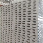 上海机制硫氧镁彩钢板50mm硫氧镁净化板手工板