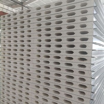 硫氧镁净化板食品厂彩钢夹芯板无尘车间厂房隔墙吊顶洁净板