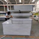 上海凈化板廠(chǎng)家雙玻鎂巖棉凈化板單玻鎂巖棉手工夾芯板