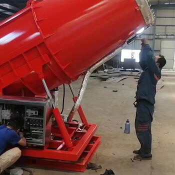 棗莊全自動降塵噴霧機(jī)建筑工地80米塔架式除塵器煤場降塵設(shè)備