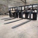 鏟車改叉子裝載機鏟斗安裝快換鏟斗貨叉互換
