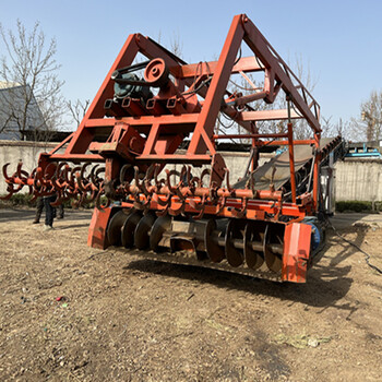 福建煤顆粒裝車扒料機木屑扒渣機設計廠家y6