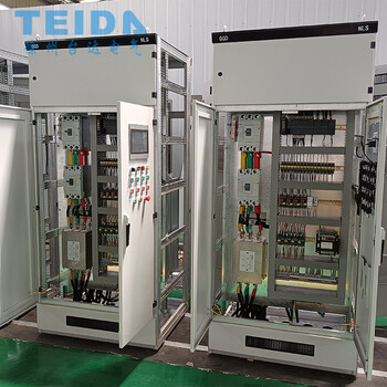 定制智能電源控制系統PLC自動化控制柜成套可編程控制柜品質優