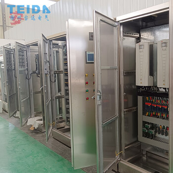 江蘇污水排污泵變頻控制柜PLC變頻自動化控制柜成套電控柜廠家