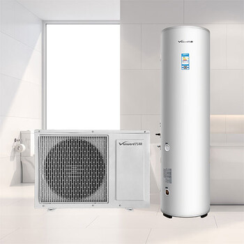 万和家用空气能热水器150升电辅热空气源热泵大容量高温消毒