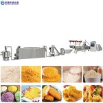 出口越南彩色面包糠针式膨化面包糠生产线