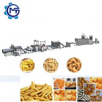 山西小米鍋巴膨化油炸鍋巴生產(chǎn)線