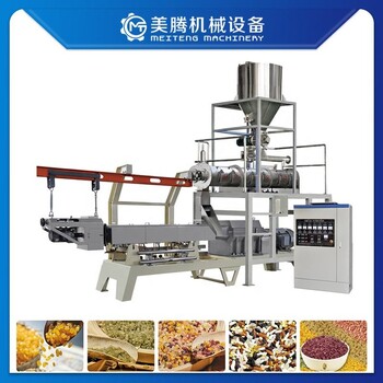 全套自動化重組米再造沖泡米生產(chǎn)線設(shè)備廠商出口