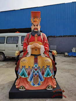 东海龙王神像定制雕塑厂各种大型全铜1.8米四海龙王铜像