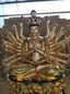 十一面千手观音佛像定制厂铸造各种寺庙黄铜2.5米千手观音铜像