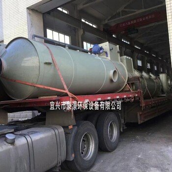 宜興等離子除臭設(shè)備活性炭吸附箱堿液噴淋吸收塔