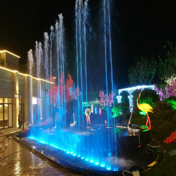 呼和浩特公園噴泉施工