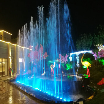 乌海景观喷泉安装