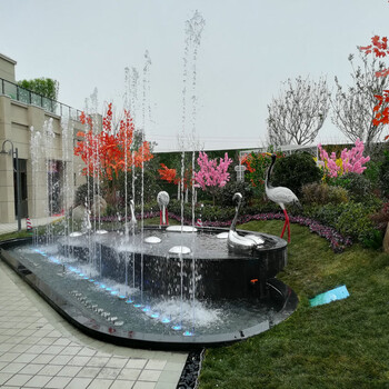 葫芦岛大型广场喷泉施工