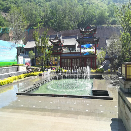 河南省廠區(qū)噴泉施工