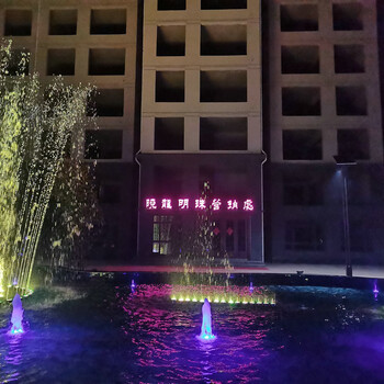 包頭廣場噴泉施工