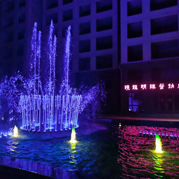 阜陽大型廣場噴泉安裝
